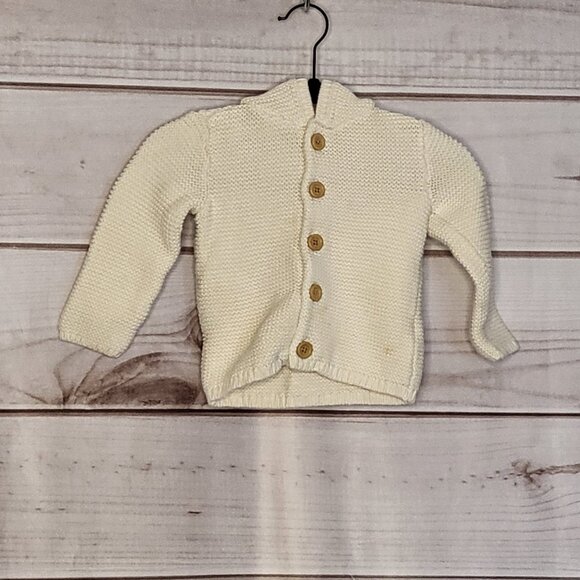 Little Planet by Carters Toddler Cardigan Ivory Sz 18 mth - Picture 2 of 10